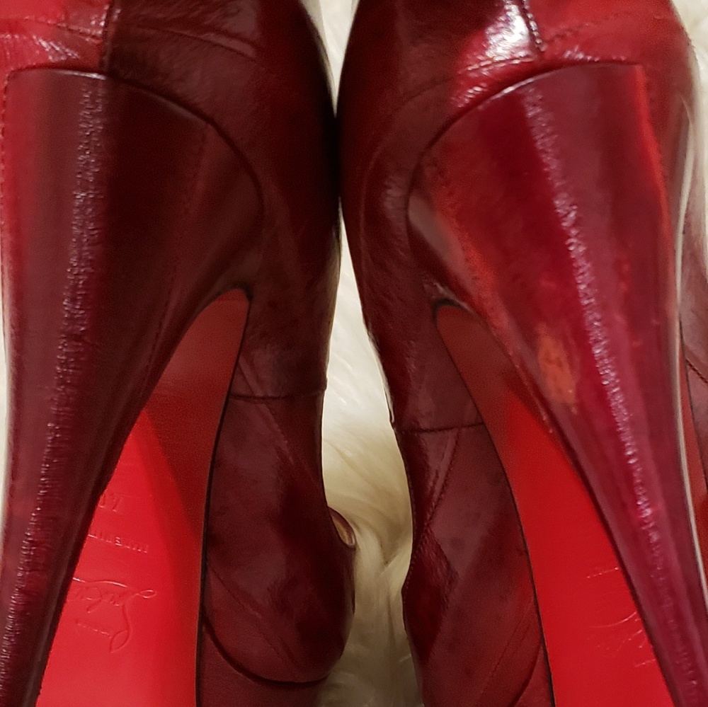 Christian Louboutin eel heels